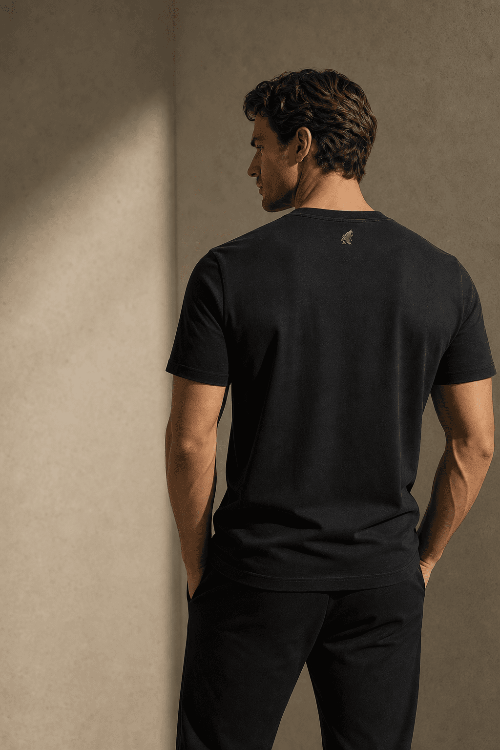 Back view of the DYRWOLF Signature T-Shirt