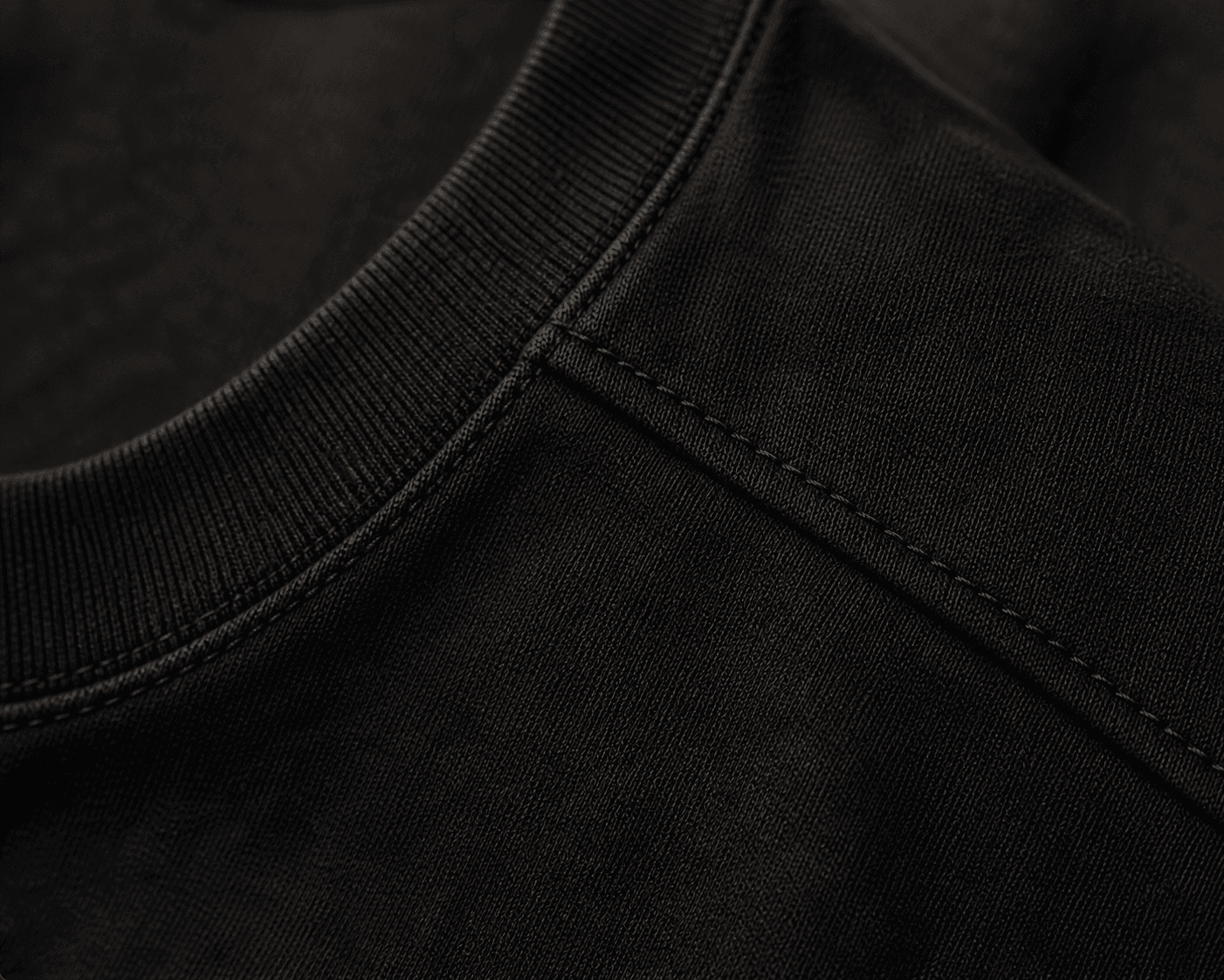 Macro view of DYRWOLF compact cotton jersey